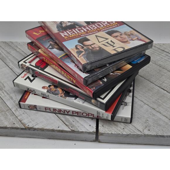 Seth Rogan 10 Movie DVD Bundle | 6 DVD Lot | Sausage Party | Neighbors & More - Picture 3 of 3